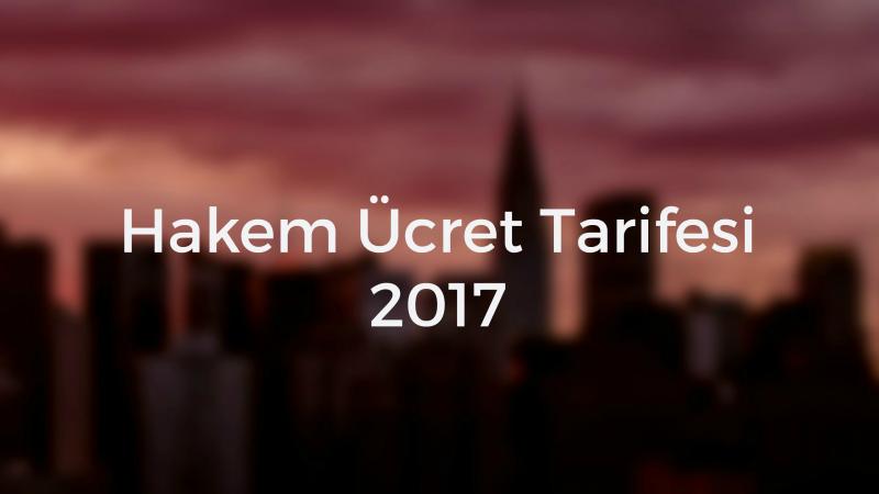 hakem-ucret-tarifesi-2017