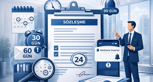 Sözleşme Yenileme Tarihleri Nasıl Takip Edilir