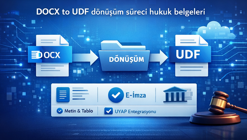 DOCX → UDF Dönüşümü Neden Gerekli