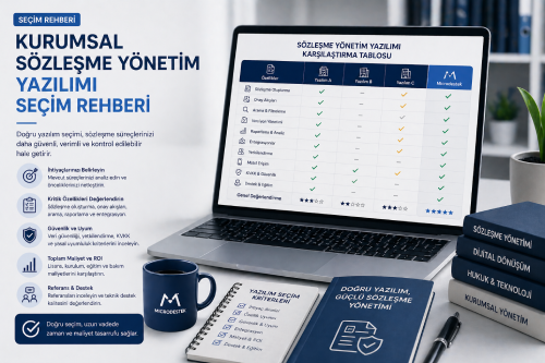 Kurumsal Sözleşme Yönetim Yazılımı Seçim Rehberi
