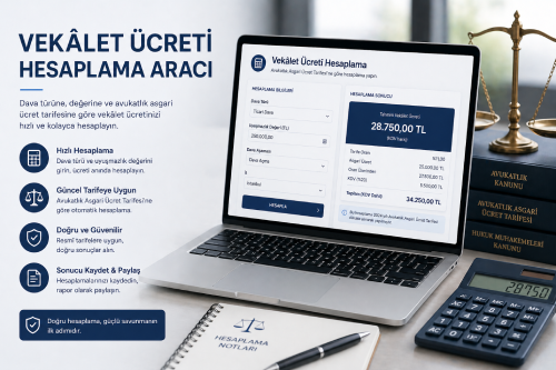 Vekalet Ücreti Hesaplama