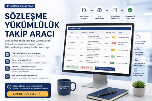 Sözleşme Yükümlülük Takip Aracı