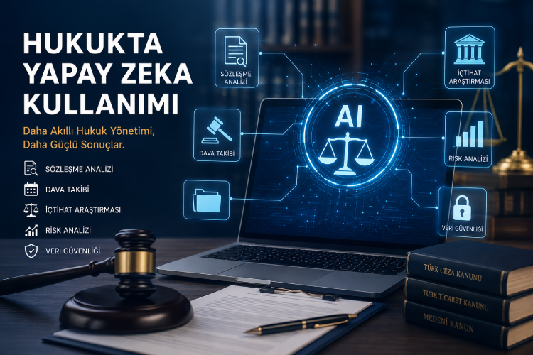 Hukukta Yapay Zeka Kullanımı: Avukatlar, Hukuk Büroları ve Şirketler İçin Kapsamlı Rehber