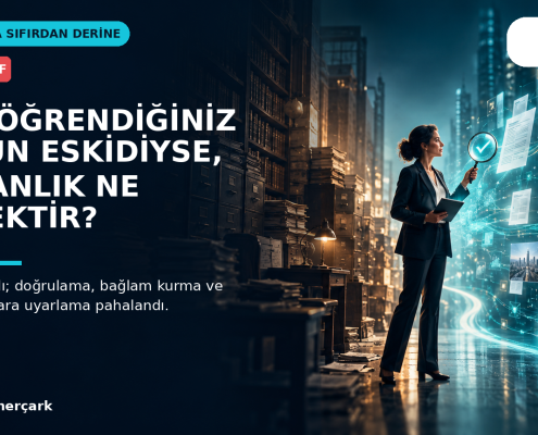 Yapay zekâ çağında değişen uzmanlık kavramını anlatan Perspektif yazısı kapağı